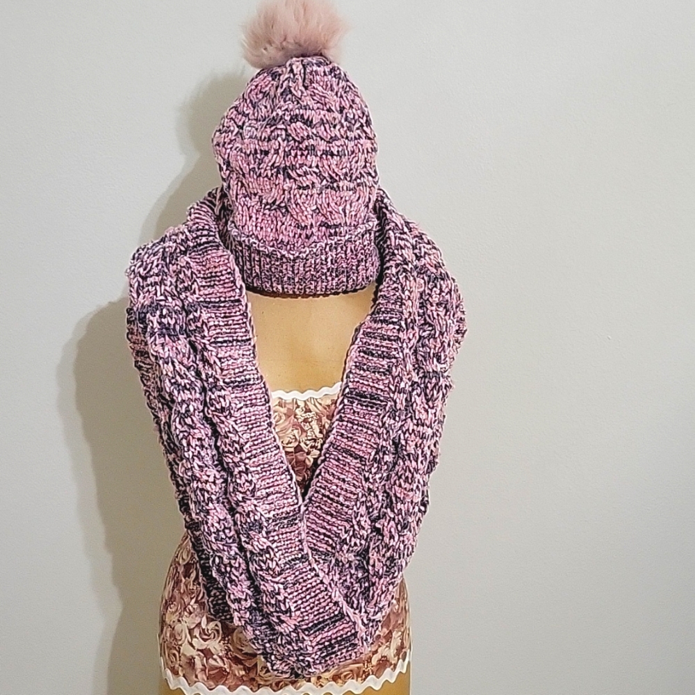 Fleece Beanie & Infinity Scarf